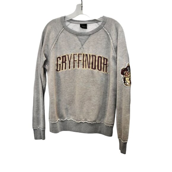Unisex Universal Studios Harry Potter Bleached Out Sweatshirt Gryffindor Size M - Picture 1 of 8